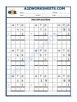 Multiplication Worksheet-03