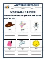 Unscramble The Words-03