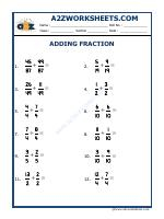 Let'S Practice Fraction Addition-20