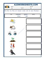 Hindi Worksheets-Match With Picture-01