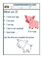 Flash Card-Pig