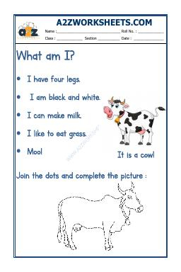 Flash Card-Cow