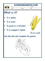 Flash Card - Corn
