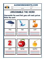 Unscramble The Word-07