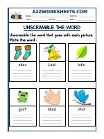 Unscramble The Word-11
