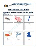 Unscramble The Word-13