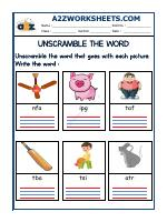 Unscramble The Word-16