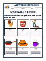 Unscramble The Word-17