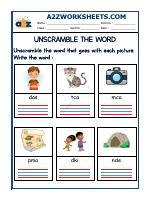Unscramble The Word-19