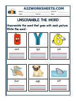 Unscramble The Word-23