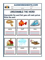 Unscramble The Word-31