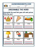 Unscramble The Word-33