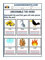 Unscramble The Word-35