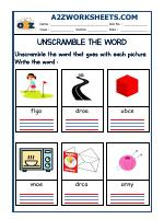 Unscramble The Word-38