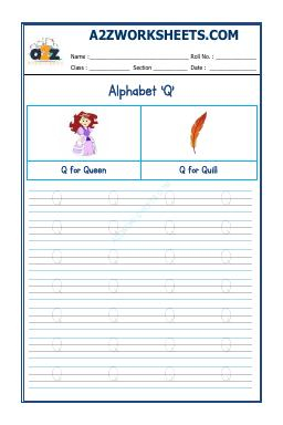 English Alphabet 'Q'
