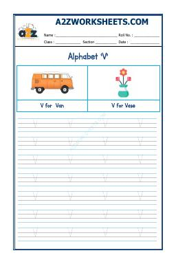 English Alphabet 'V'