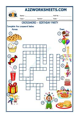 Cross Word -Birthday Party-02