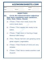 Class-V-English Adjectives Worksheet-09