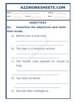 Class-Vi-English Adjectives Worksheet-07