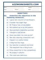 Class-Ll-English Adjective Worksheet-03