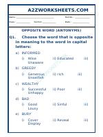 Class-Lil-Opposite Word-09