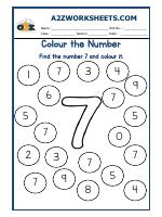 Colour The Number-08