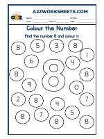 Colour The Number-09