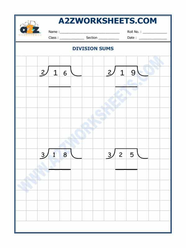 Math Division Worksheet-04