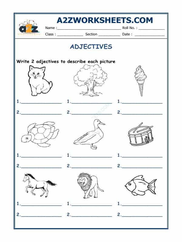 Adjectives Worksheet-02