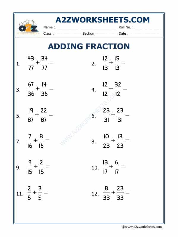 Let'S Practice Fraction Addition-11