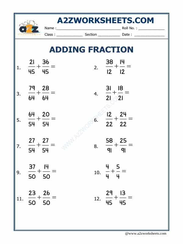 Let'S Practice Fraction Addition-19