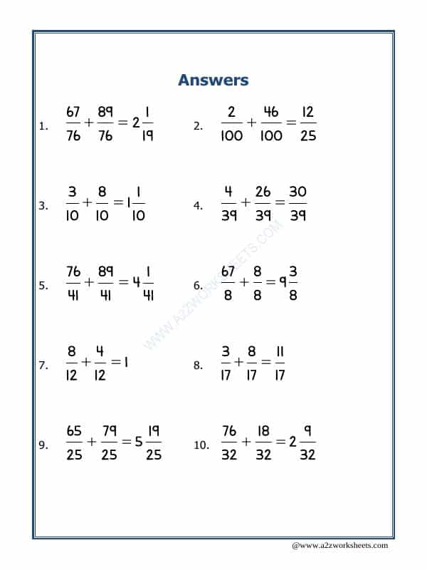 Let'S Practice Fraction Addition-23
