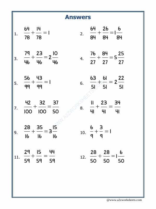 Let'S Practice Fraction Addition-24