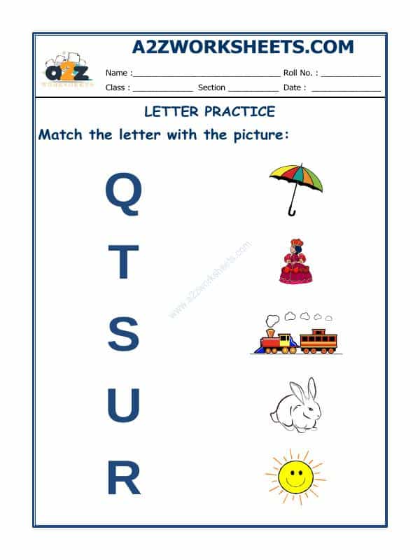 Match The Letter With The Picture-05
