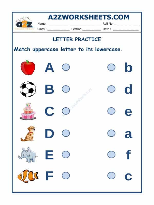 Match The Letter With The Picture-11