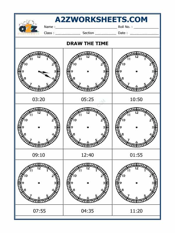 Draw The Time - 01