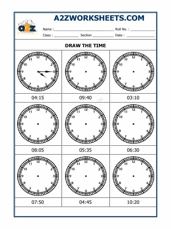 Draw The Time - 07