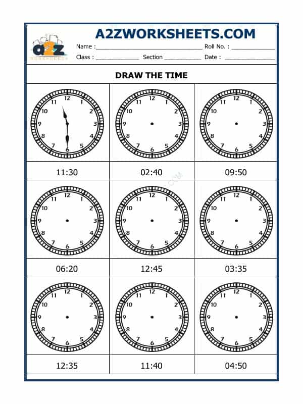 Draw The Time - 13