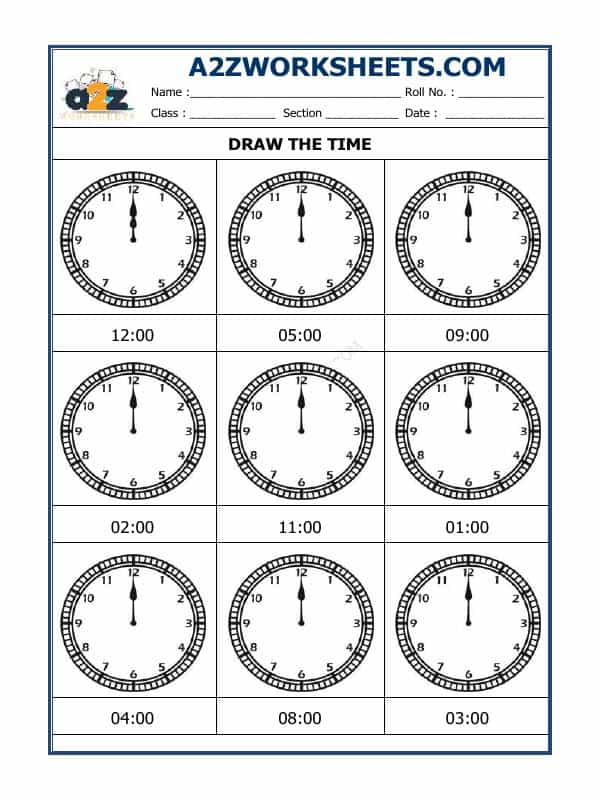 Draw The Time - 19