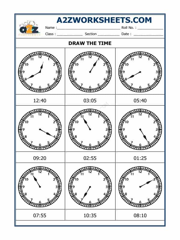 Draw The Time - 22