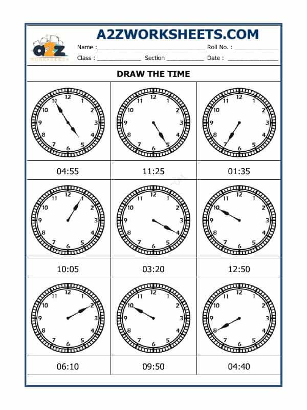 Draw The Time - 26