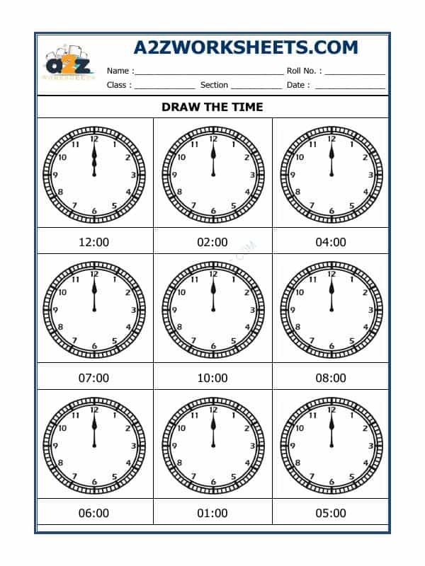 Draw The Time - 35