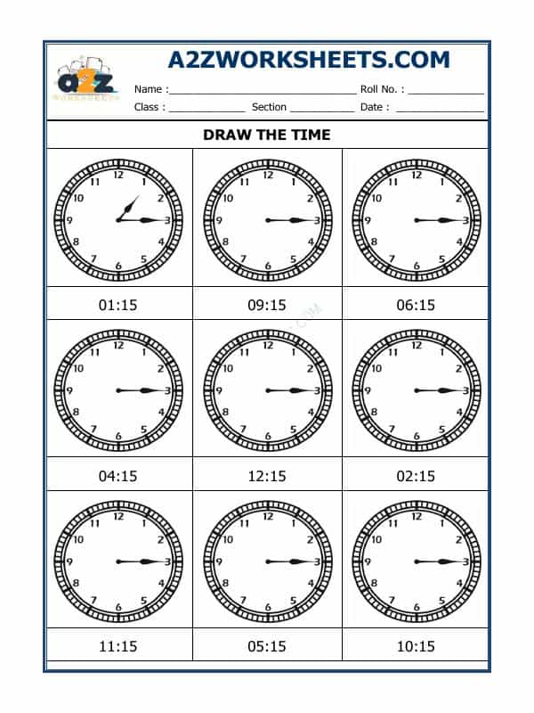 Draw The Time - 36
