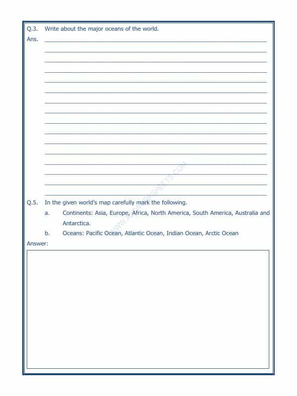 Worksheet Major Domains Of The Earth-06
