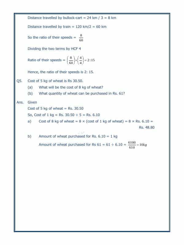 Ratio Proportion And Unitary Method-05
