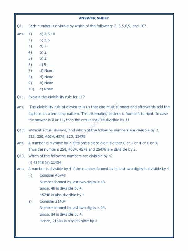 Test Of Divisibility-01