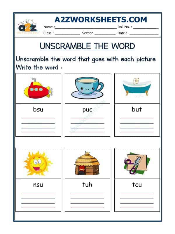 Unscramble The Word-10