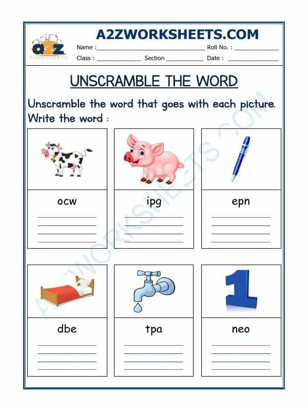 Unscramble The Word-13