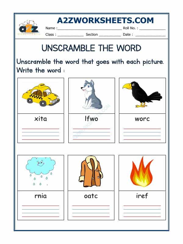 Unscramble The Word-35