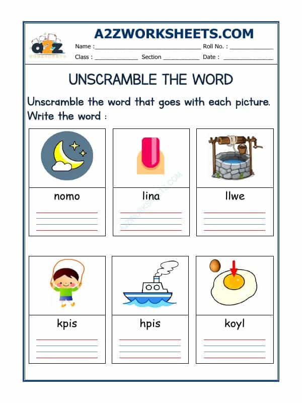 Unscramble The Word-36